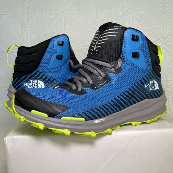 The North Face Men\'s VECTIV Fastpack Mid FUTURELIGHTT™ Hiking Boots Size 10 Blue